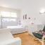 Well-lit studio apartment
