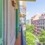 Vue de la rue du balcon