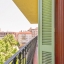 Long et étroit balcon