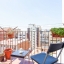 Inner facing balcony