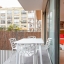 Útulná balkon ložnice vstup
