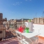 Terraza con vistas sobre el barrio gótico