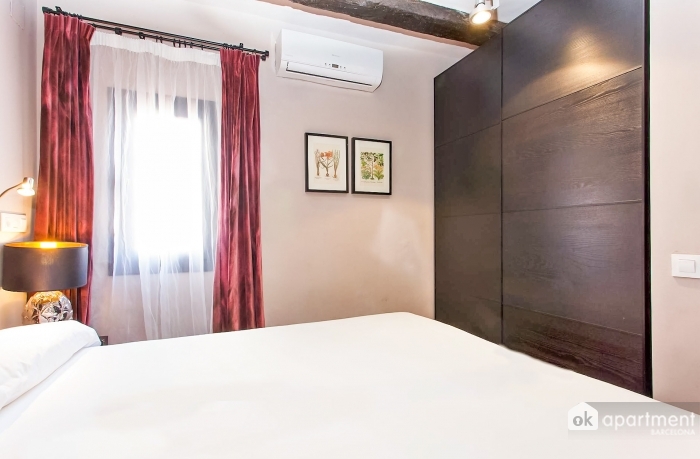 Air-conditioned bedroom