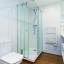 Salle de bain avec douche