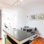 Dining area and kitchen