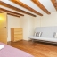 Bedroom with rustic beams