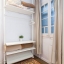 Habitación doble con literas