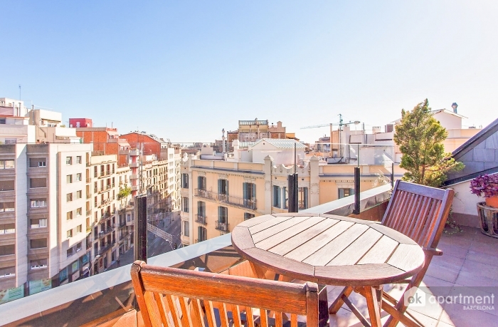 Terraza en la azotea