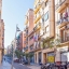 Immeuble et rue
