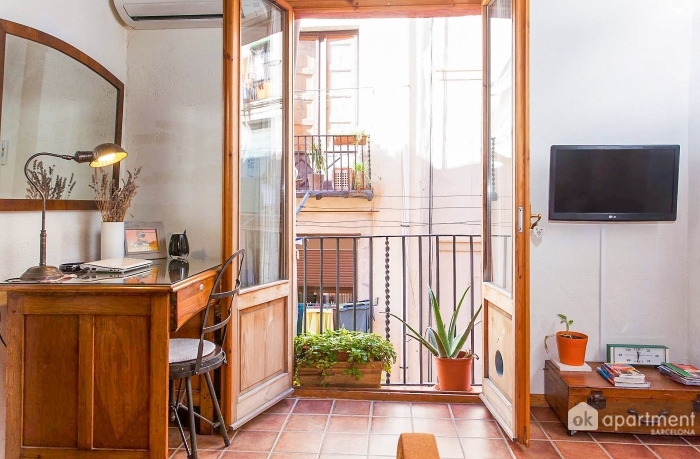 Living room balcony entrance