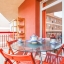 Covered balcony
