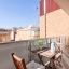 Balcone con mobili