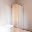 Slaapkamer met verwarming en garderobe