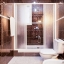 Salle de bain avec douche