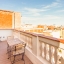 Balcon avec vue sur la ville