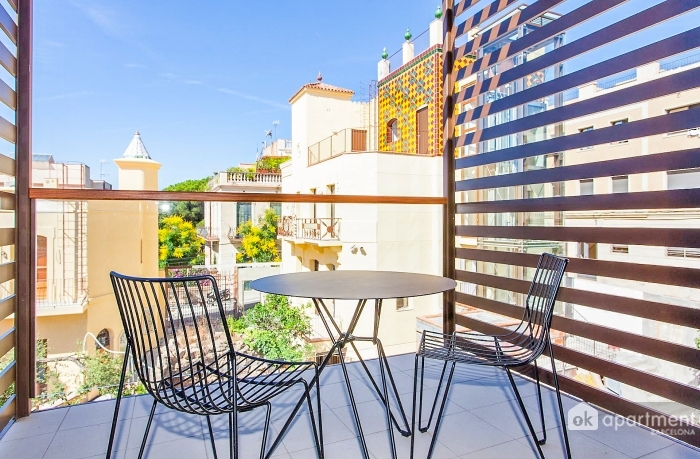 Petite terrasse balcon