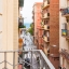 Vue sur la mer depuis le balcon