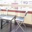 Table sur le balcon