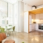 Dining area and kitchen