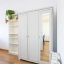 Chambre à coucher avec garde-robe