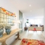 Hall and living room