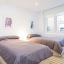 Modern twin bedroom