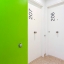 De ingang van het appartement