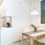 Dining area and kitchen