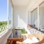 Balcon terrasse avec vue sur le parc de la Ciutadella