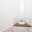 Lavabo dans les toilettes