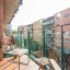 Furnished balcony