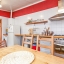 Well-sized independent kitchen