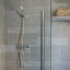 Shower in bathroom