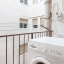 Vaskemaskine på balkon
