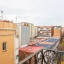 Balcony overlooking courtyard