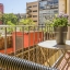 Balcon avec table