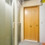 De ingang van het appartement