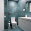 Salle de bain avec douche